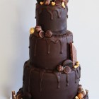 Velký čokoládový dort